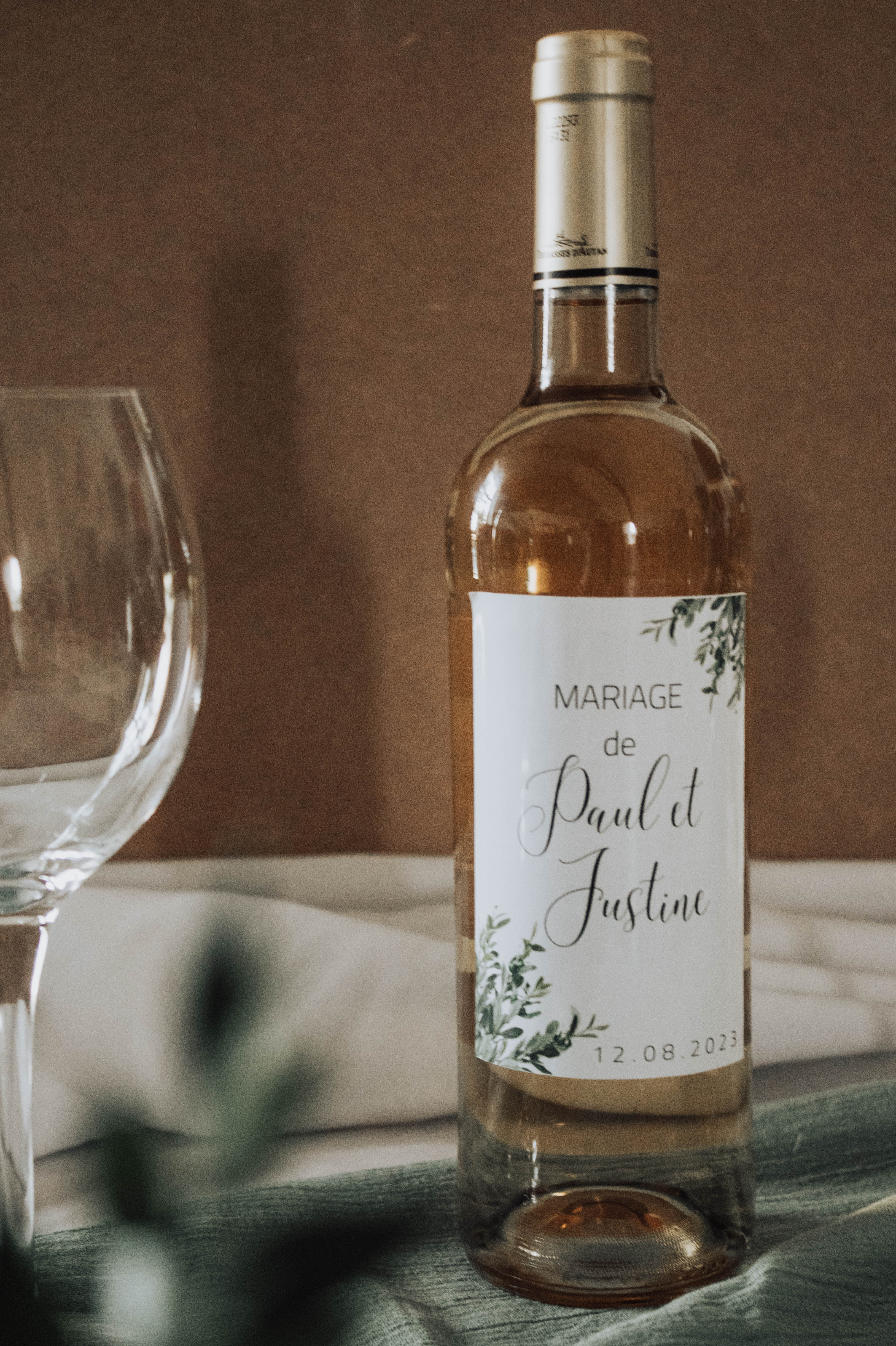 Etiquettes bouteille