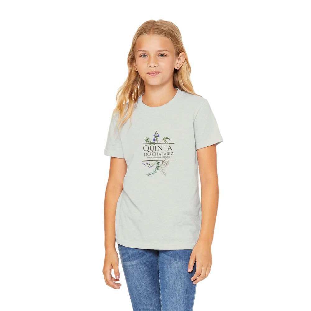 T-shirt Enfant Quinta do Chafariz Portugal – Premium Ras-du-Cou en Coton