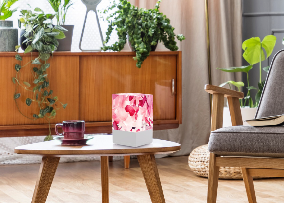 Miniature : Lampe sans fil pétales de roses D-CÜB