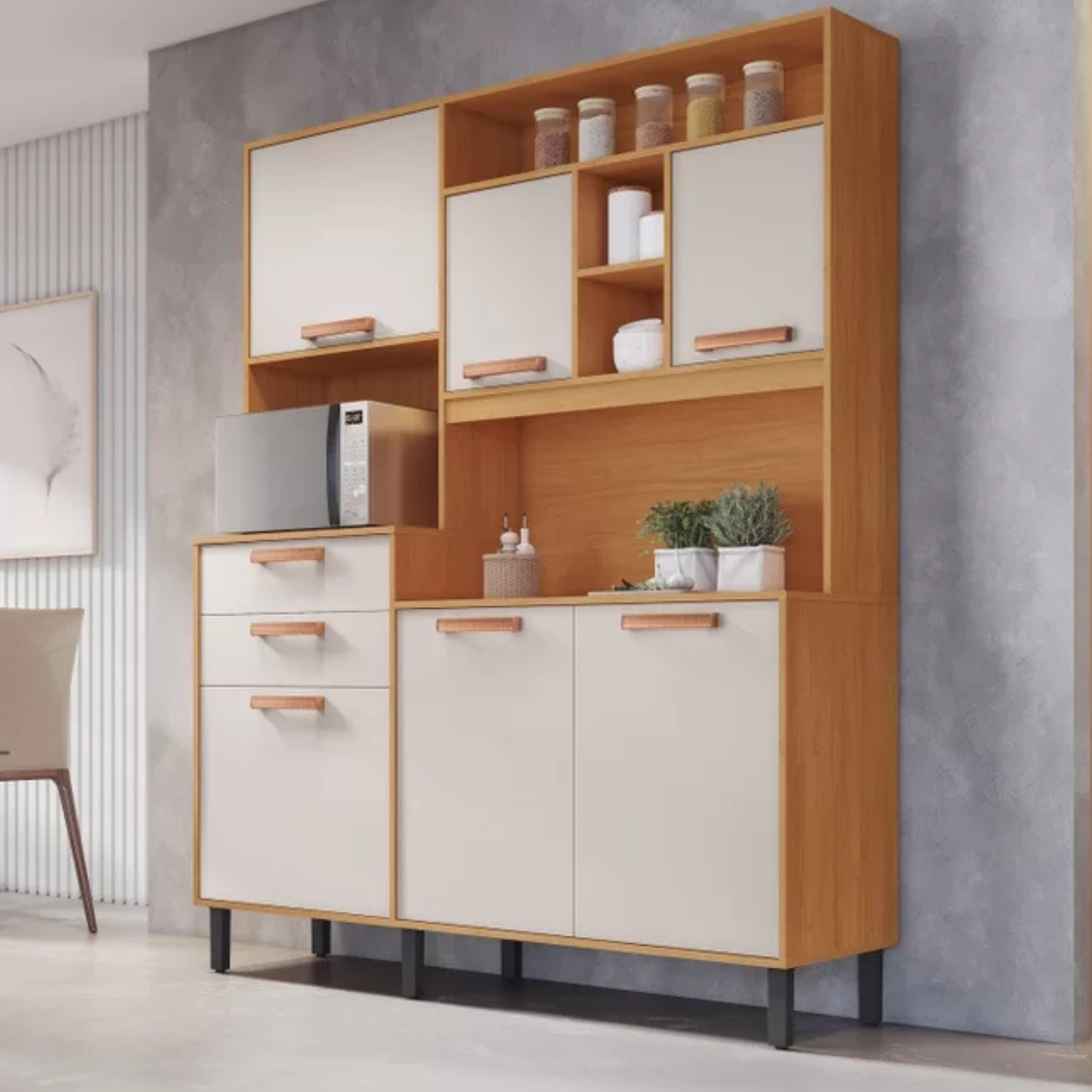 KIT ITATIAIA NAPOLES 1,60 - CINAMOMO / OFF WHITE