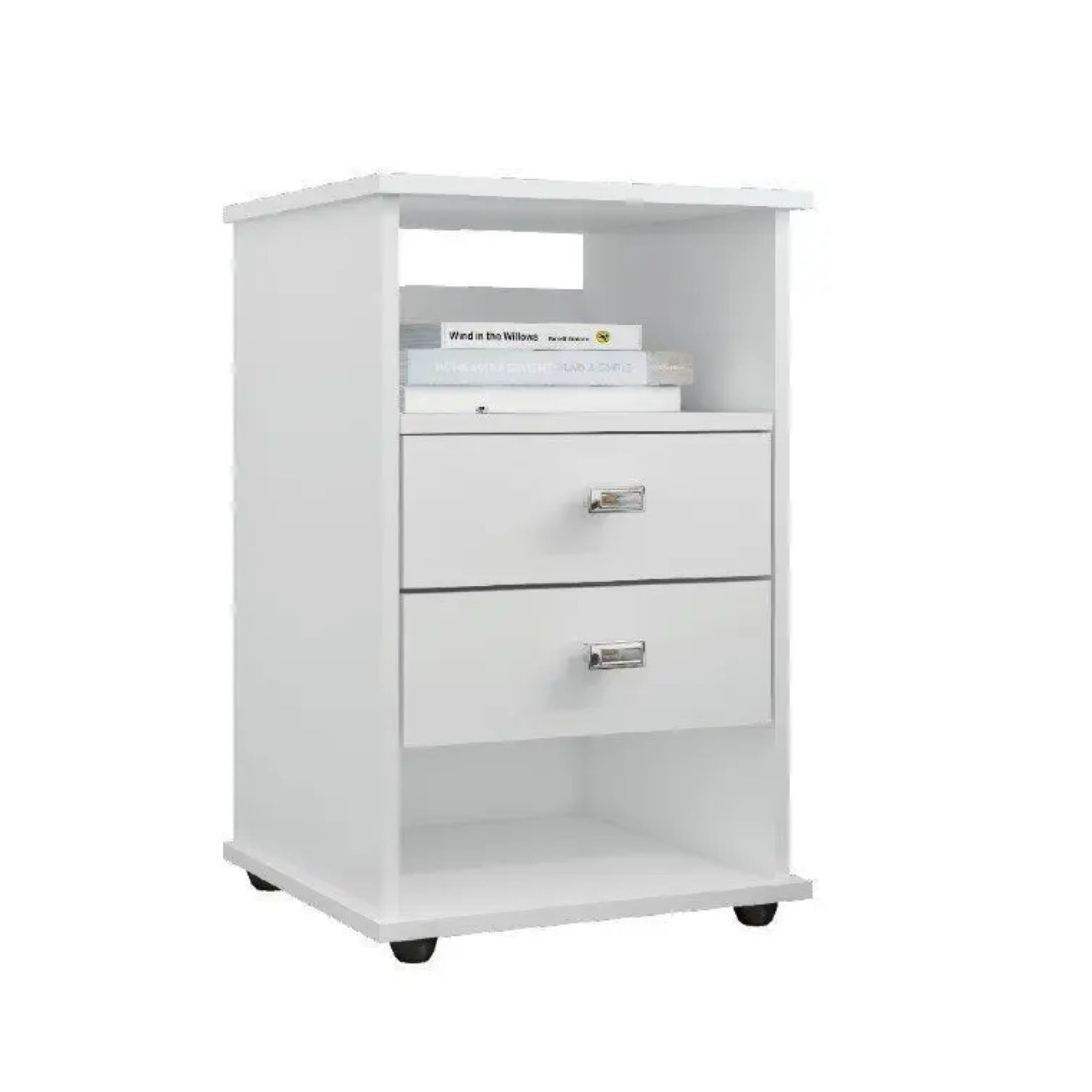 CRIADO MUDO MB MOVEIS BORSARI LONDRES - BRANCO