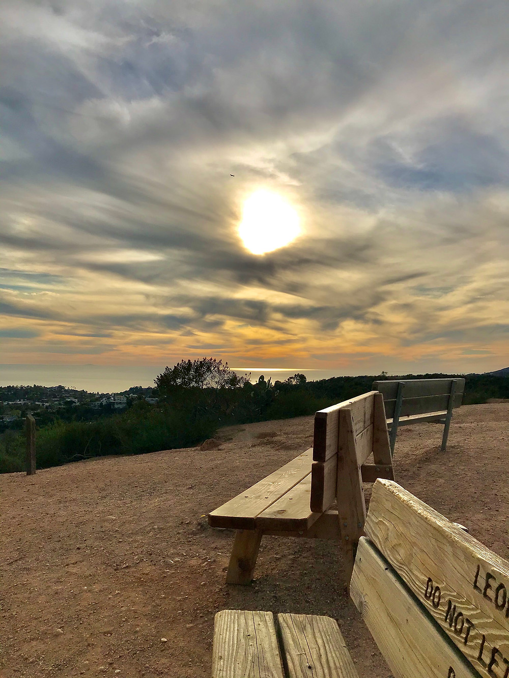 will rogers state park trail view