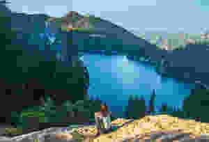 snow lake trail