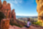 top of cathedral rock trail sedona