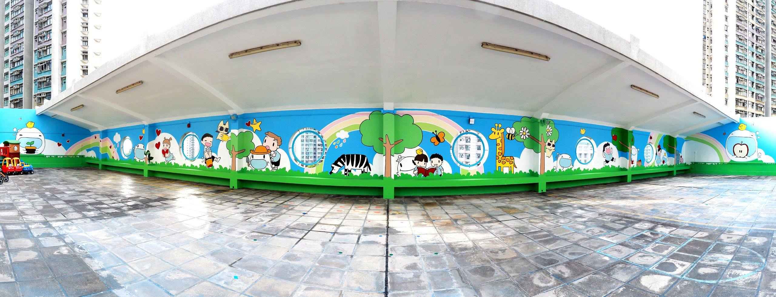 Hong Kong Mural Light Up Murals 香港