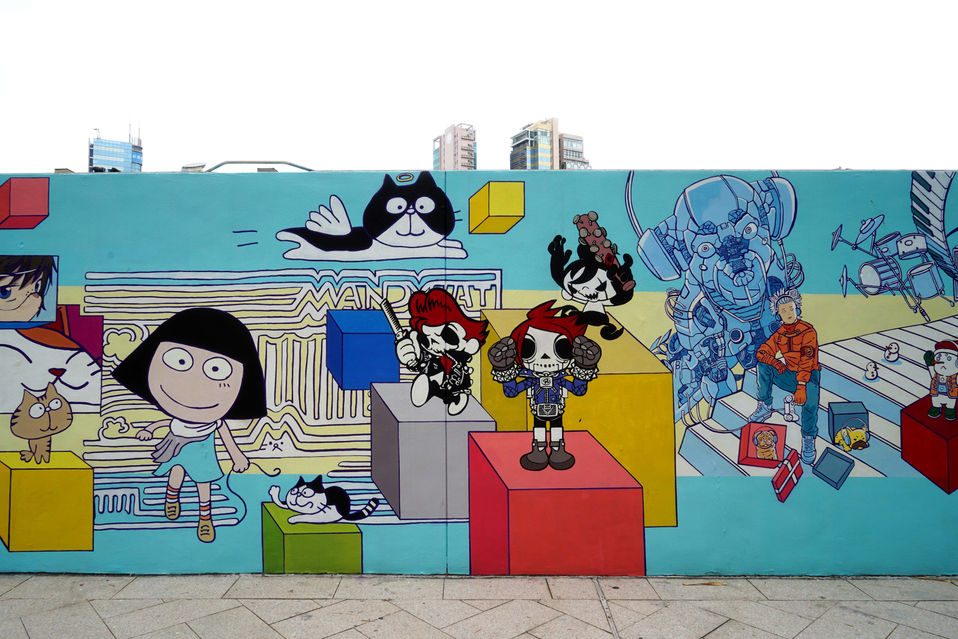 Hong Kong commercial mural art project management