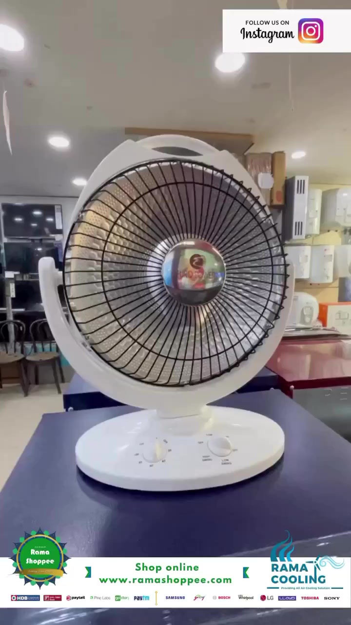 Thumbnail: Paras Ojio Sun Heater 900 Watt 16 Inch
