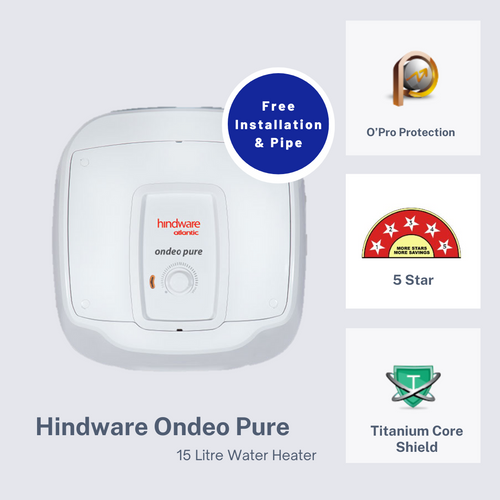 Ondeo Evo Hindware 15 L Storage Water Geyser Heater Geyser