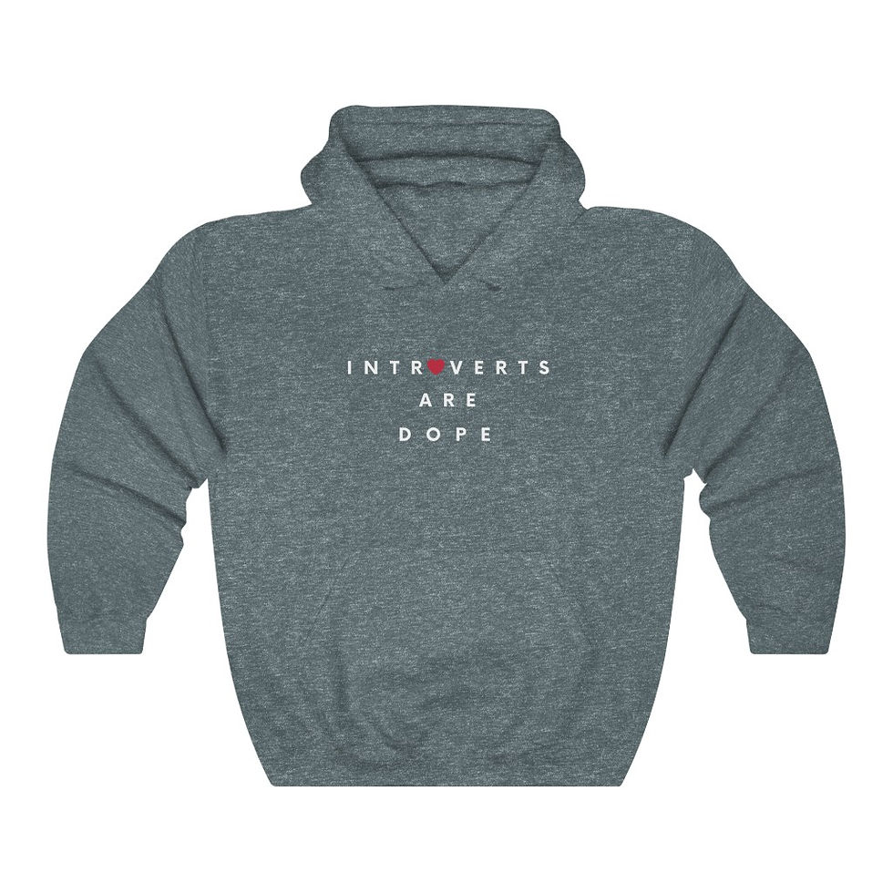 Thumbnail: Introverts are Dope Hoodie