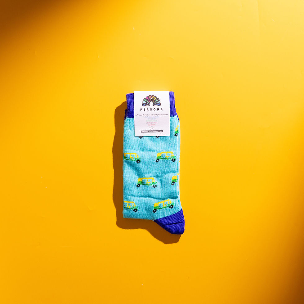 Thumbnail: Our "Royal Rickshaw"Socks