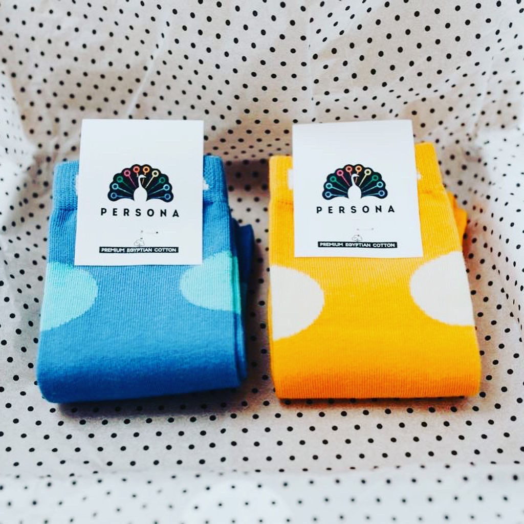 Our "Orange You Glad I Blue You Away" sock box