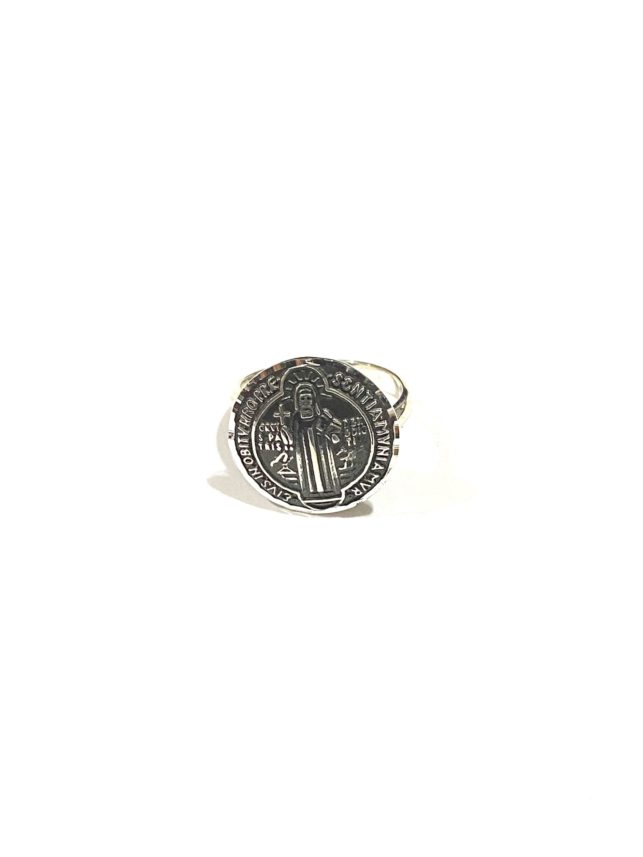 Anillo Oxidado San Benito 