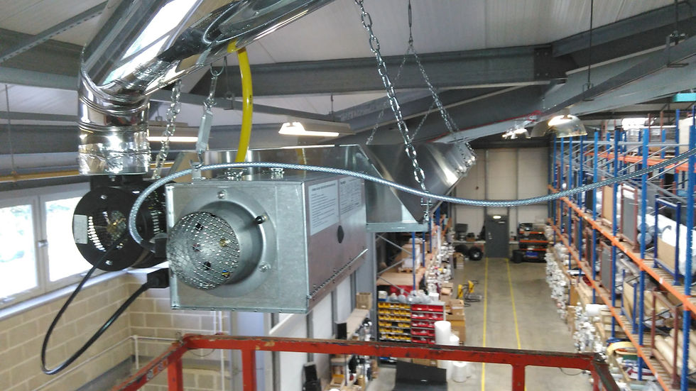 Powrmatic Radiant Tube Heater