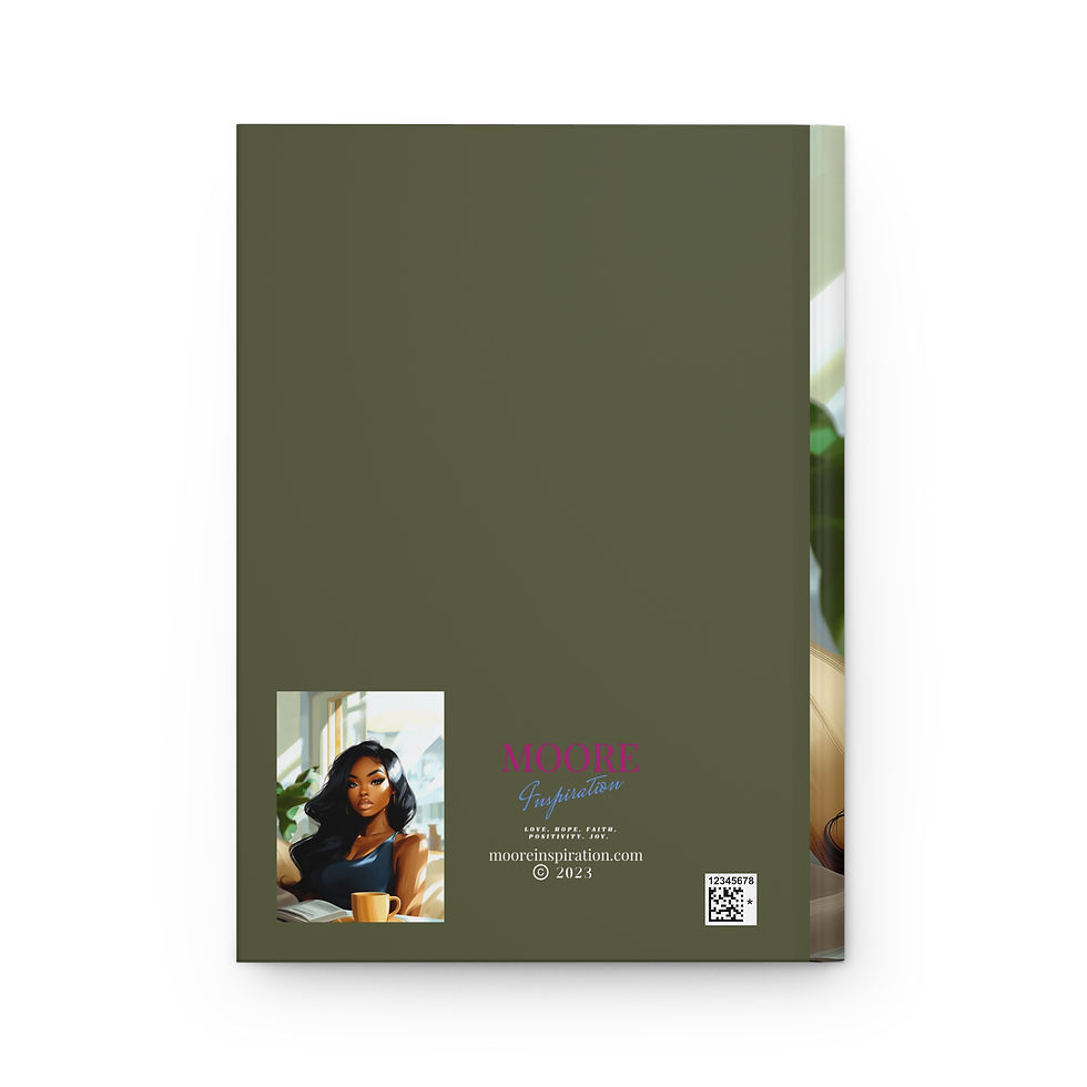 Thumbnail: Soulful Sips & Reflection Series Hardcover Matte Journal V4