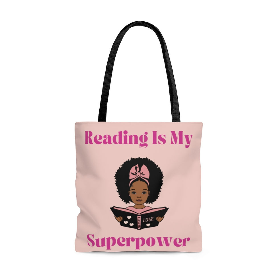 Reading is My SuperPower Tote Bag
