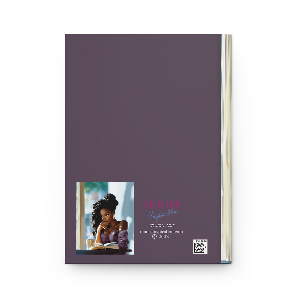 Thumbnail: Soulful Sips & Reflection Series Hardcover Matte Journal V9
