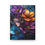 Thumbnail: Colorful Flowers in a Stained Glass Inspired Design, Hardcover Matte Journal
