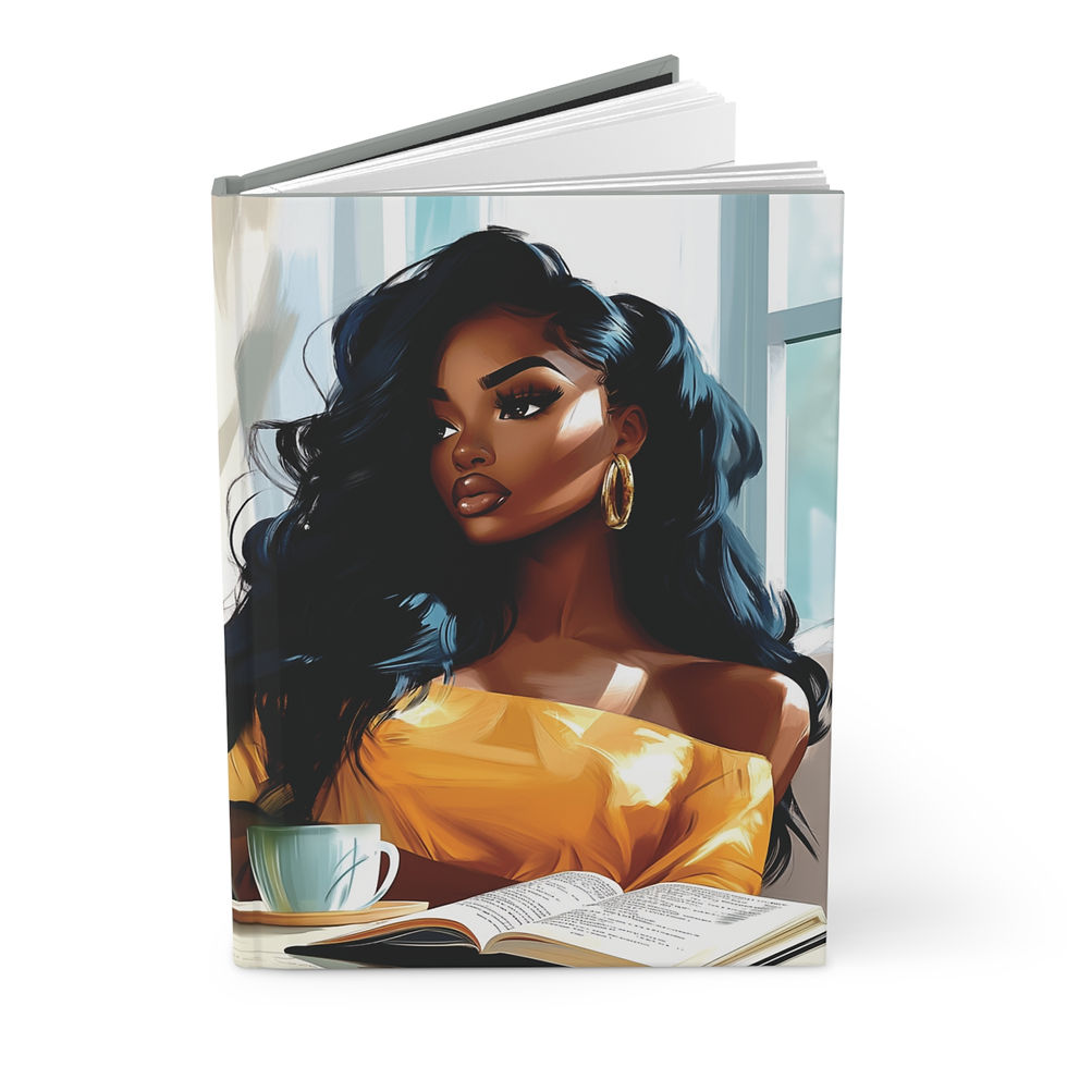 Thumbnail: Soulful Sips & Reflection Series Hardcover Matte Journal V1