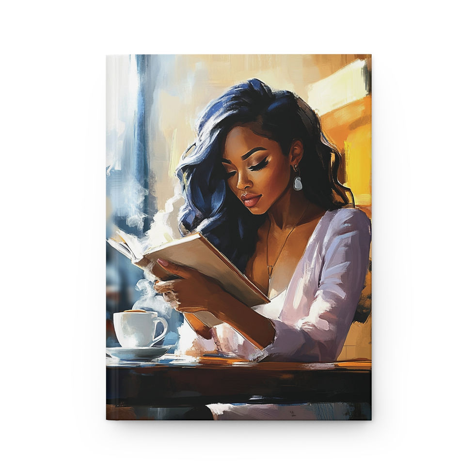 Thumbnail: Soulful Sips & Reflection Series Hardcover Matte Journal V3