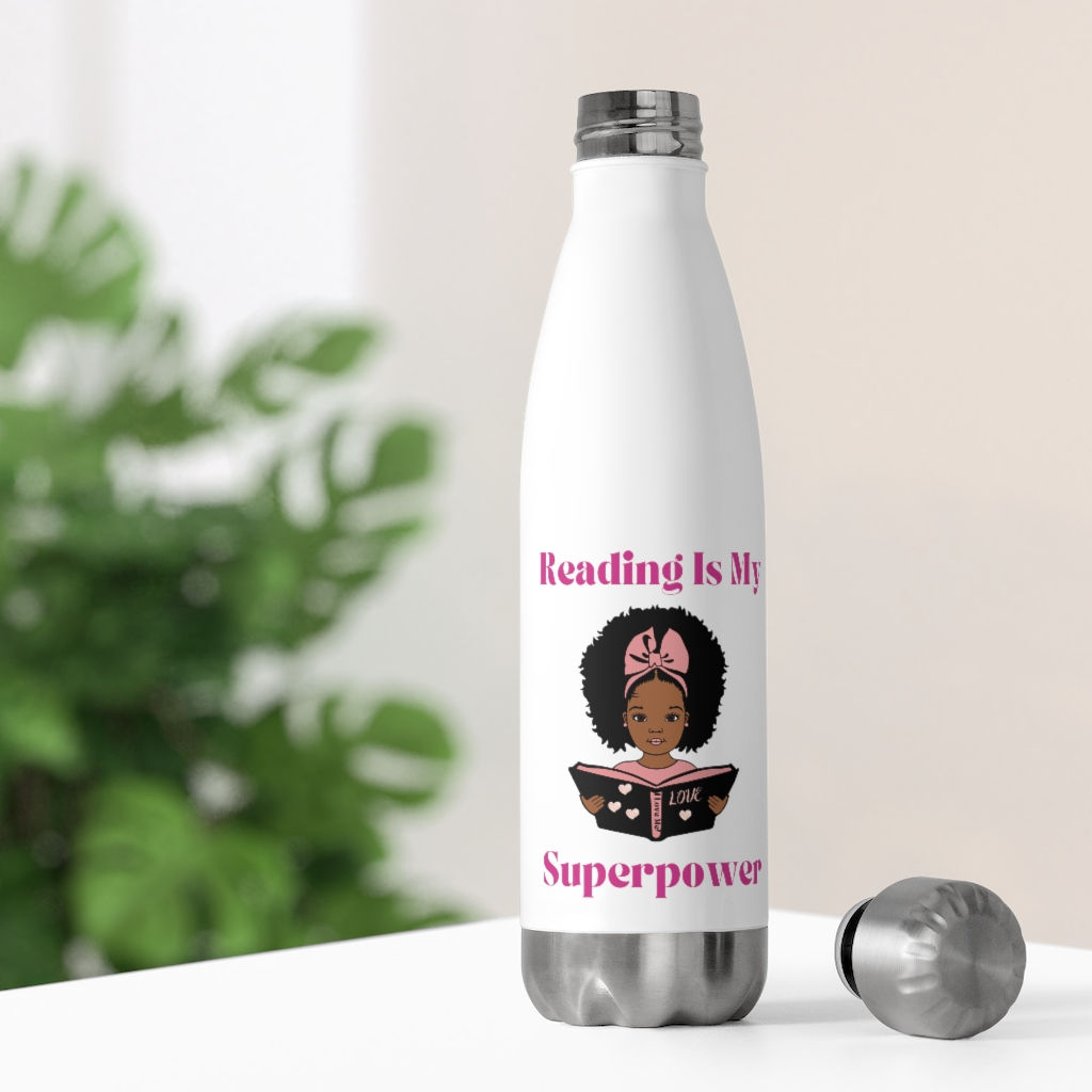 Reading is My Superpower 20oz Insulated Bottle