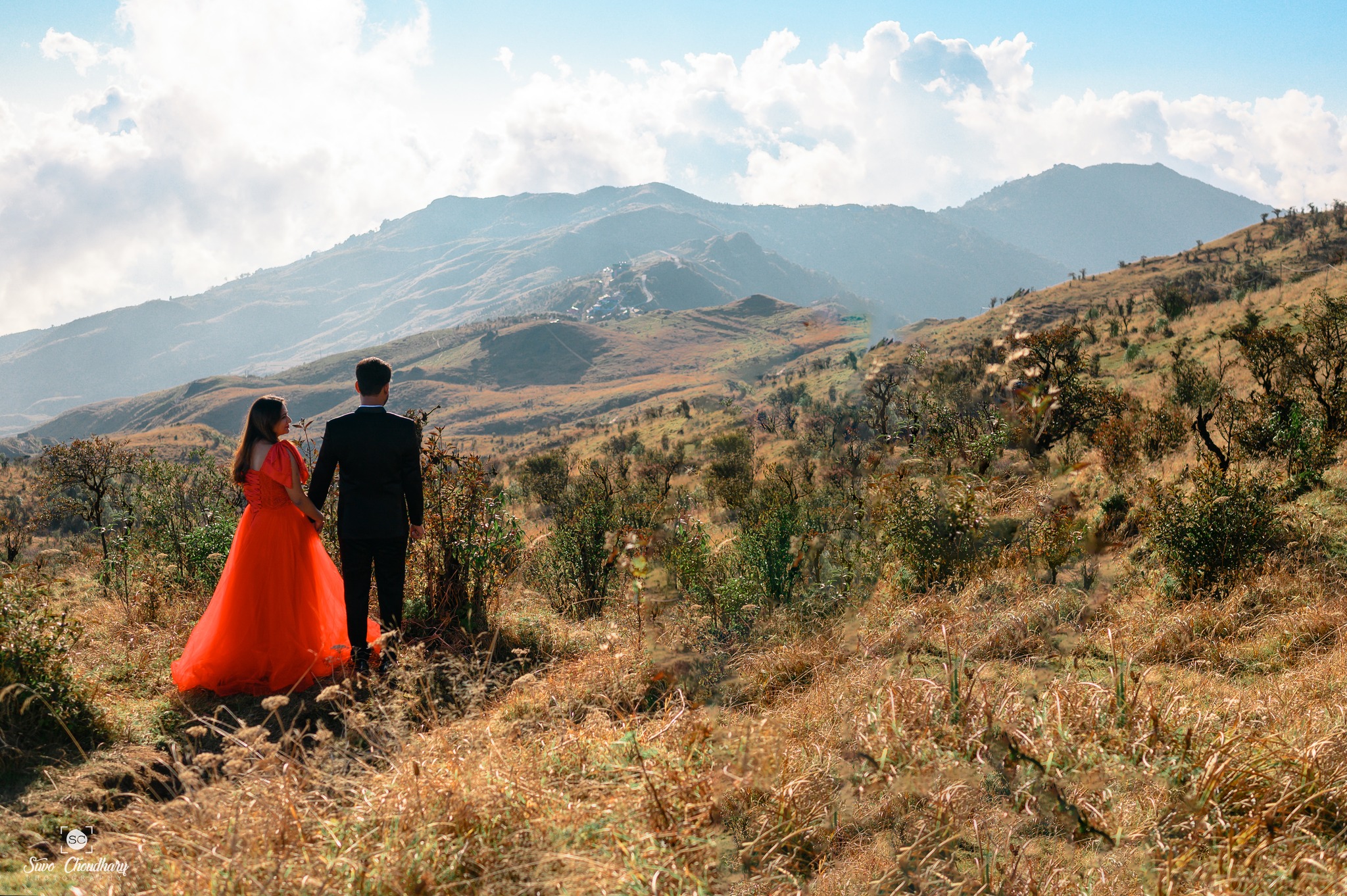 Bengali wedding reception photography Siliguri – Suvo Weddings night photography