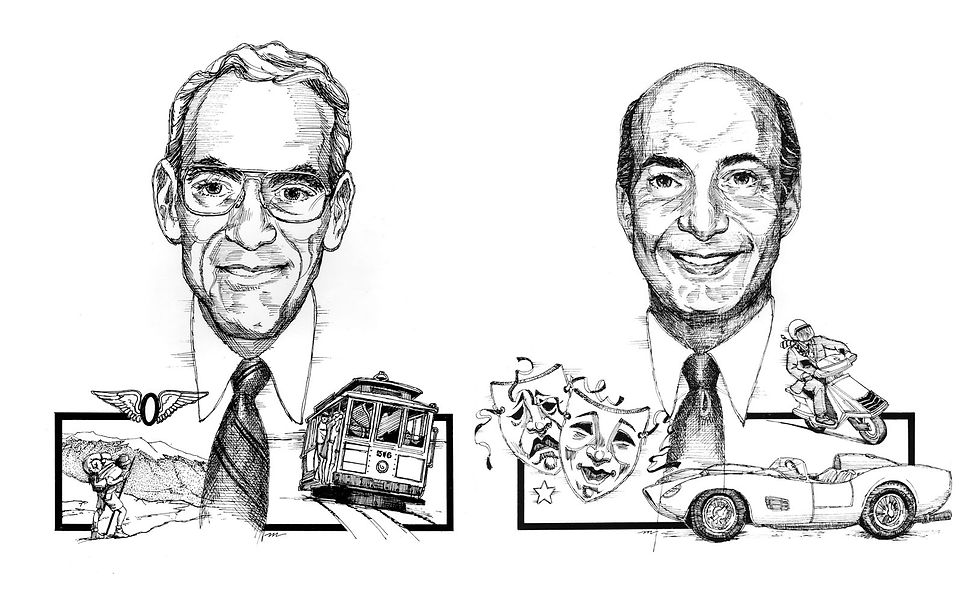 Pen +Ink portraits