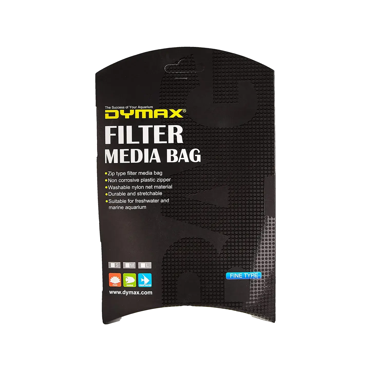 DYMAX FILTER MEDIA BAG FINE- S