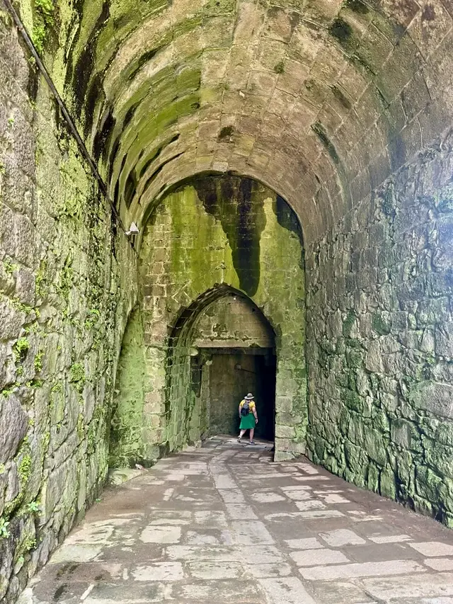 A tunnel in Fortaleza de Valença