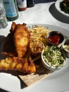 Fish and Chips 17 River Grille Chagrin Falls