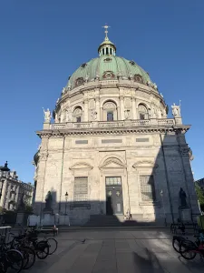 The Marble Church dome in Frederiksstaden, Copenhagen