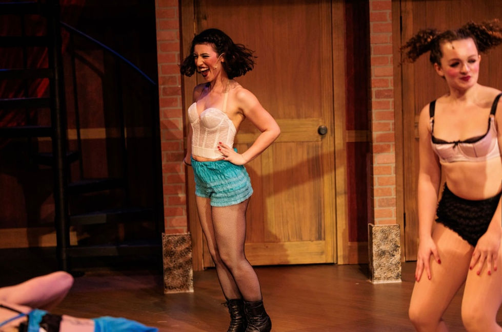 Gaby Arroyo as Frenchie in Cabaret at Blackfriars Theatre