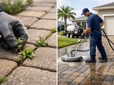How to Stop Paver Weeds and Keep Them Away