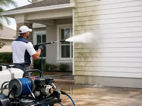 Pressure Washing House Before Painting Matters