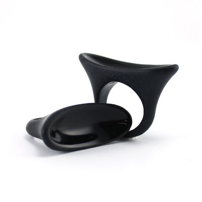 Thumbnail: Black Nail Ring