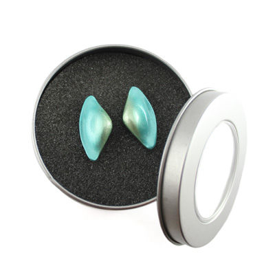 Thumbnail: Greens Tail Stud Earrings