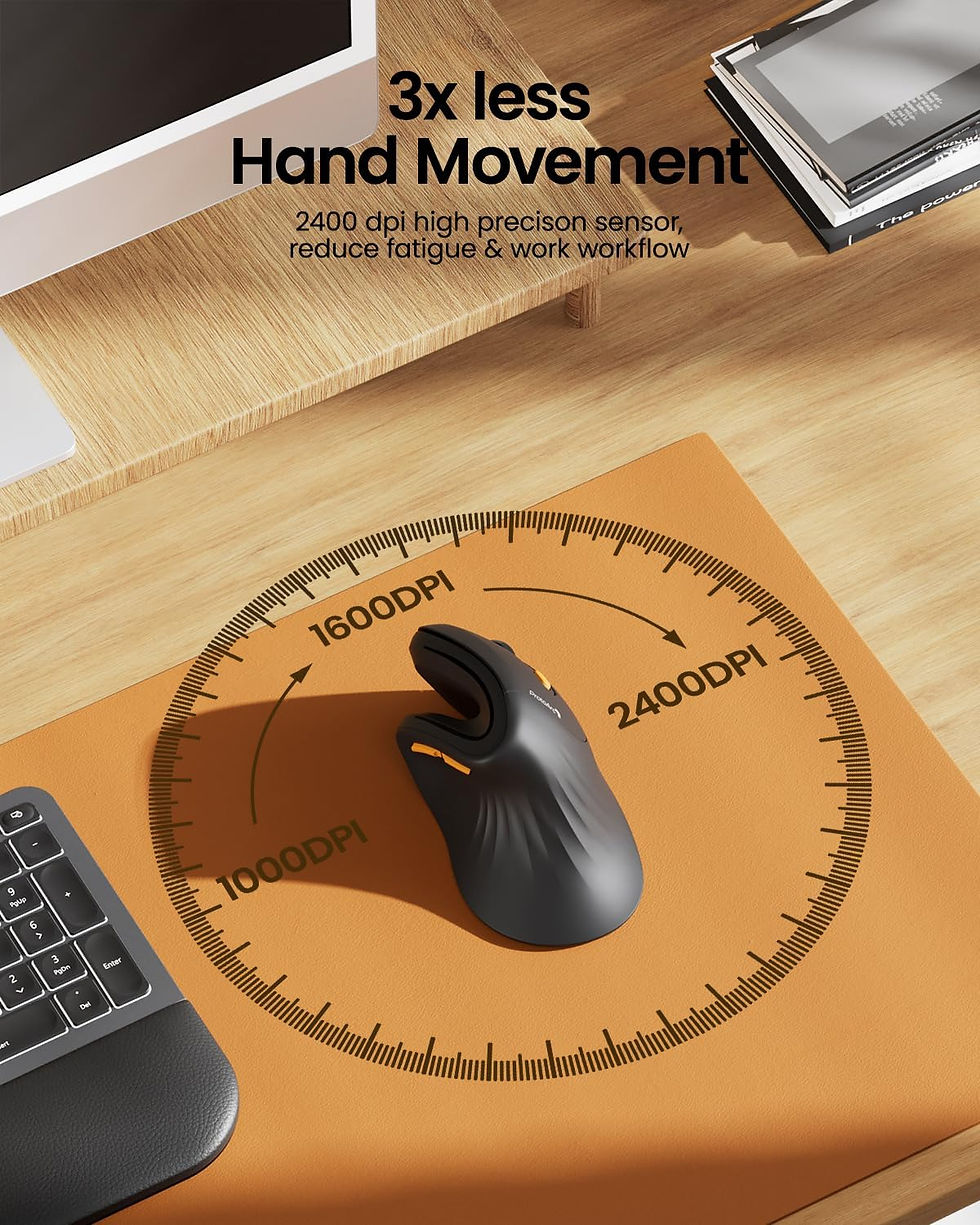 Thumbnail: Ergonomic Mouse Wireless Vertical Mouse