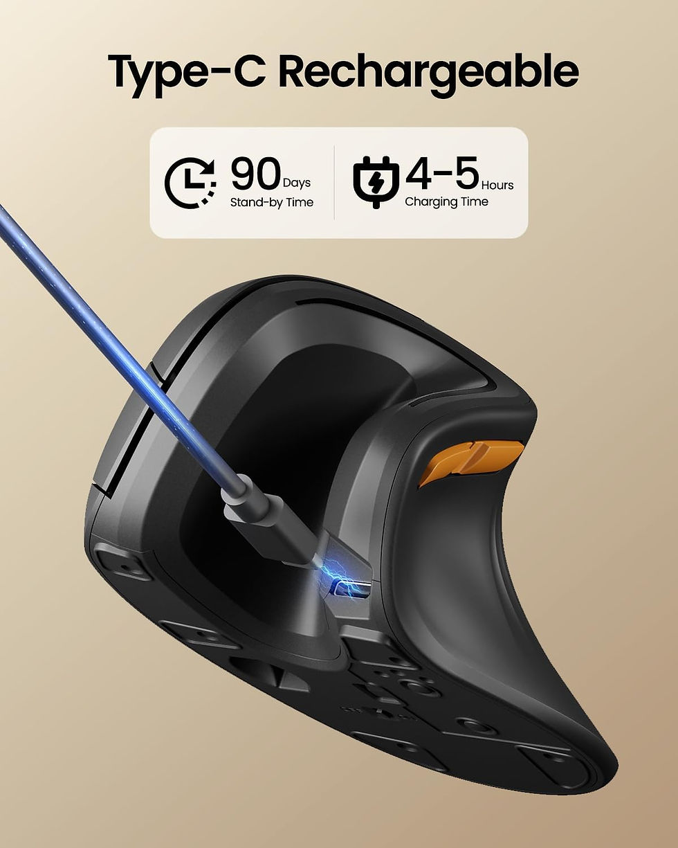 Thumbnail: Ergonomic Mouse Wireless Vertical Mouse