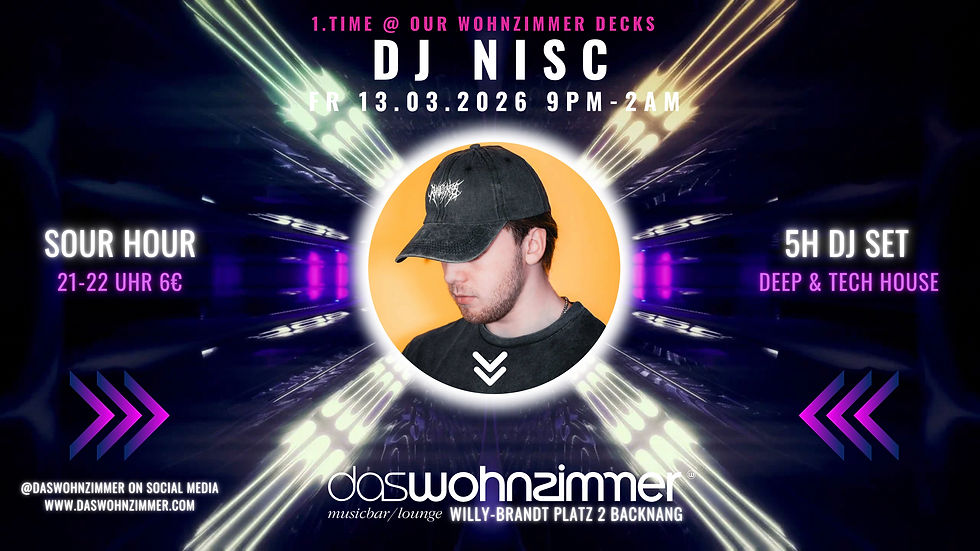 DJ NISC - 1. time @ our decks