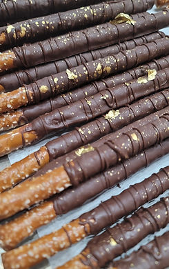 chocolate covered pretzels