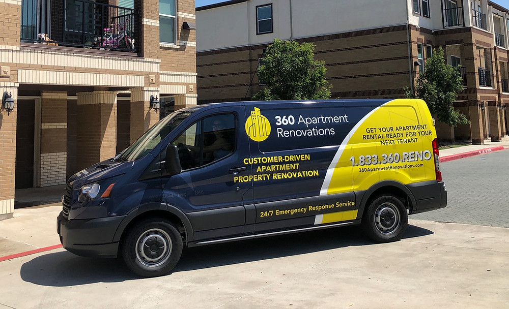 Carpet Cleaning Van