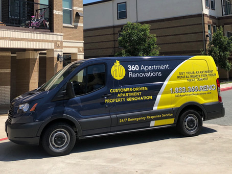 360 Apartment Renovations expands its Carpet Cleaning fleet