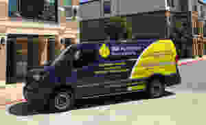 Carpet Cleaning Van