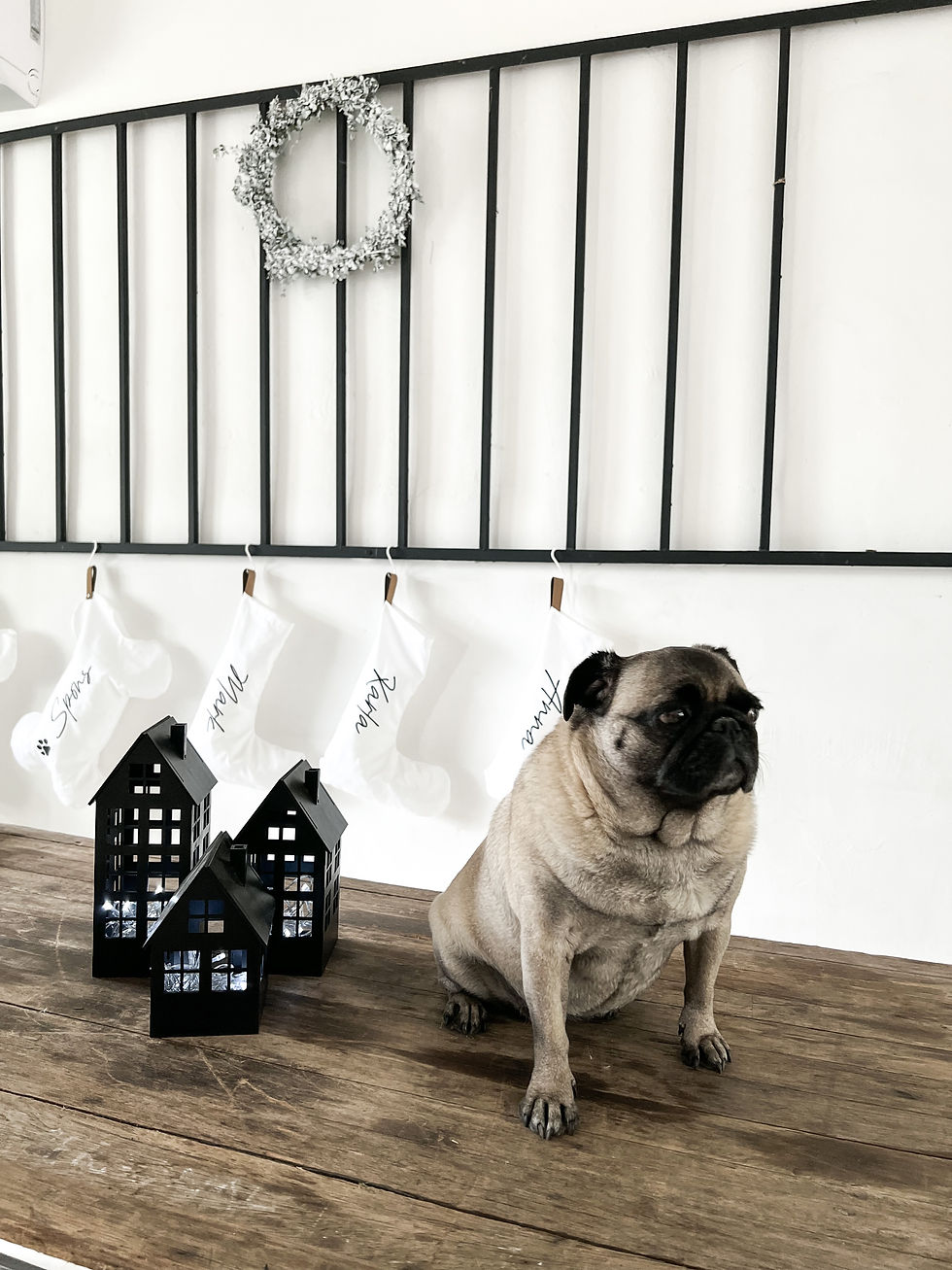 Thumbnail: BLACK Wooden House Set (3pc)