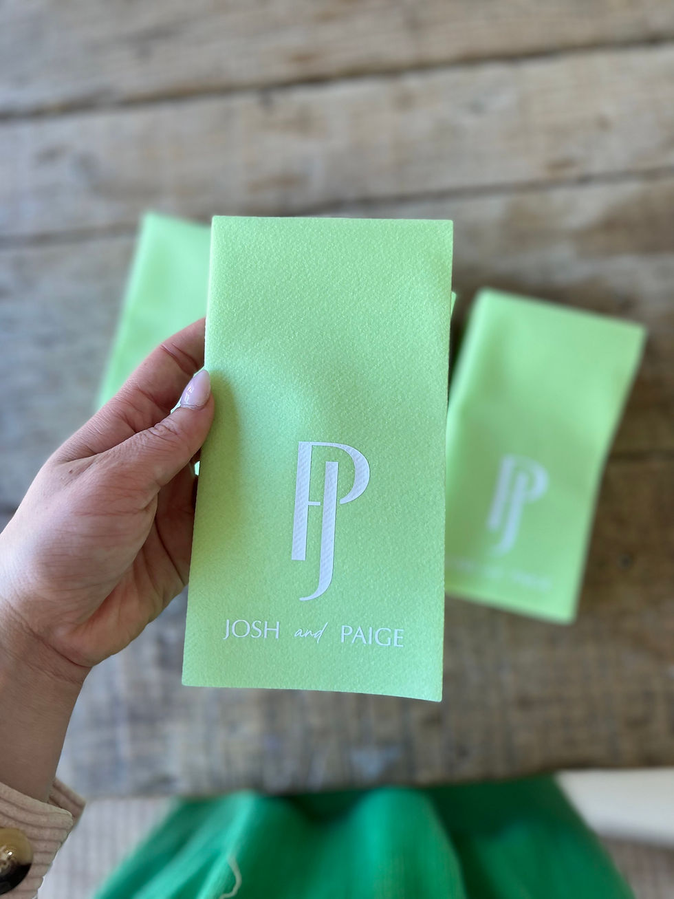Thumbnail: Personalised  Paper Napkin
