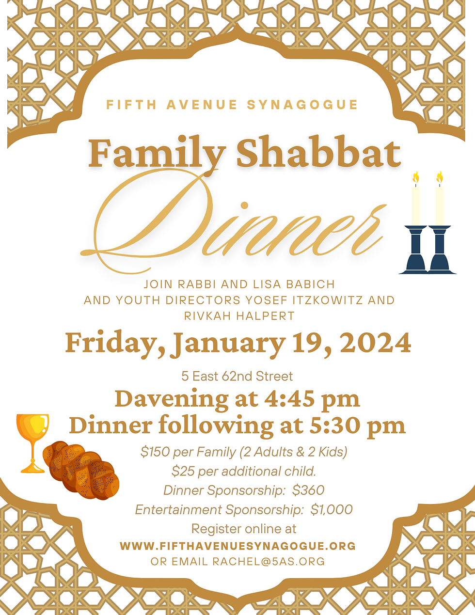 Family Shabbat Dinner