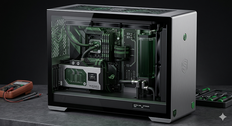 Desktop gaming computer