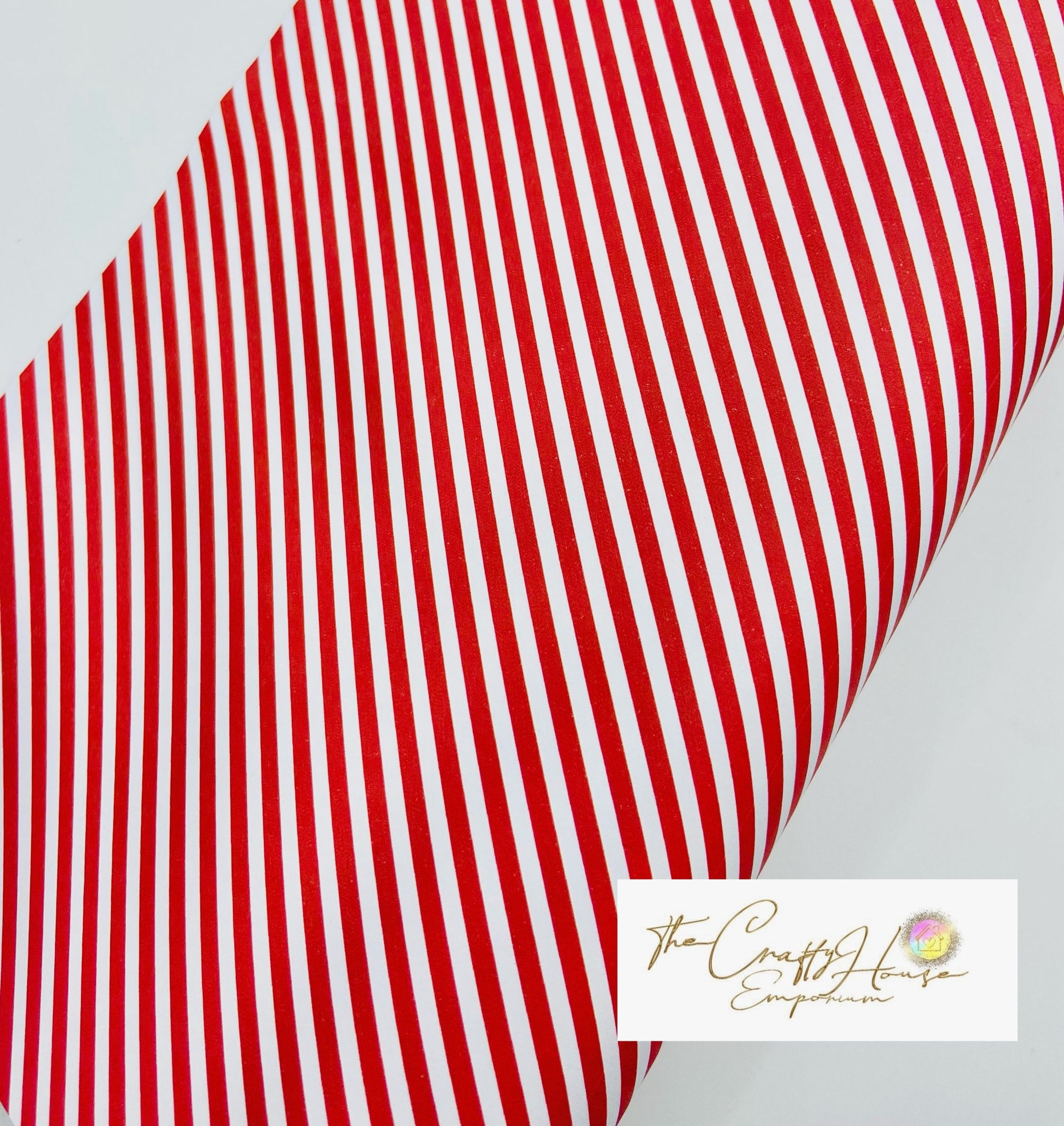 Christmas Prints - Candy cane lane stripe