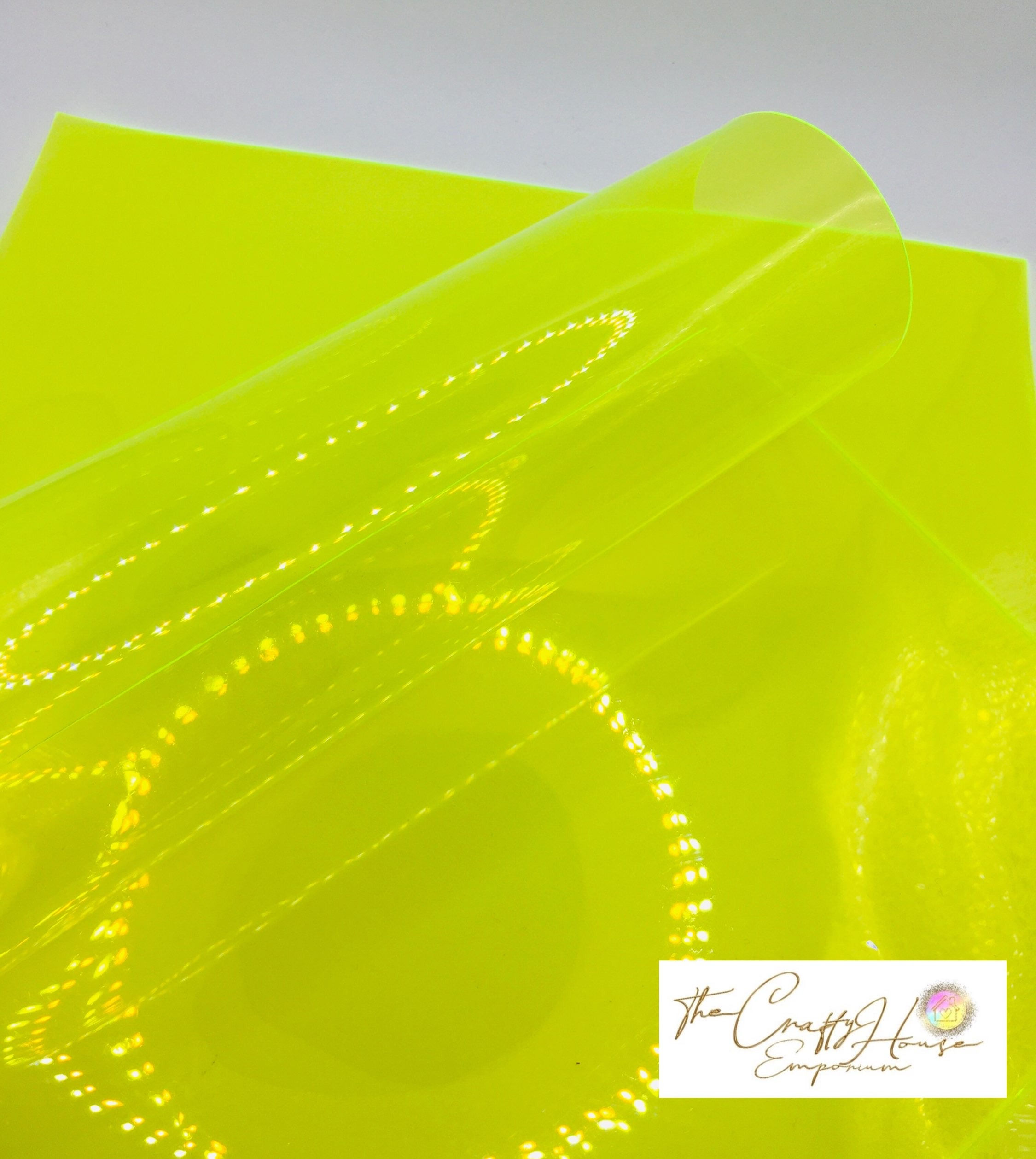 Jelly Fabric - Transparent - Yellow