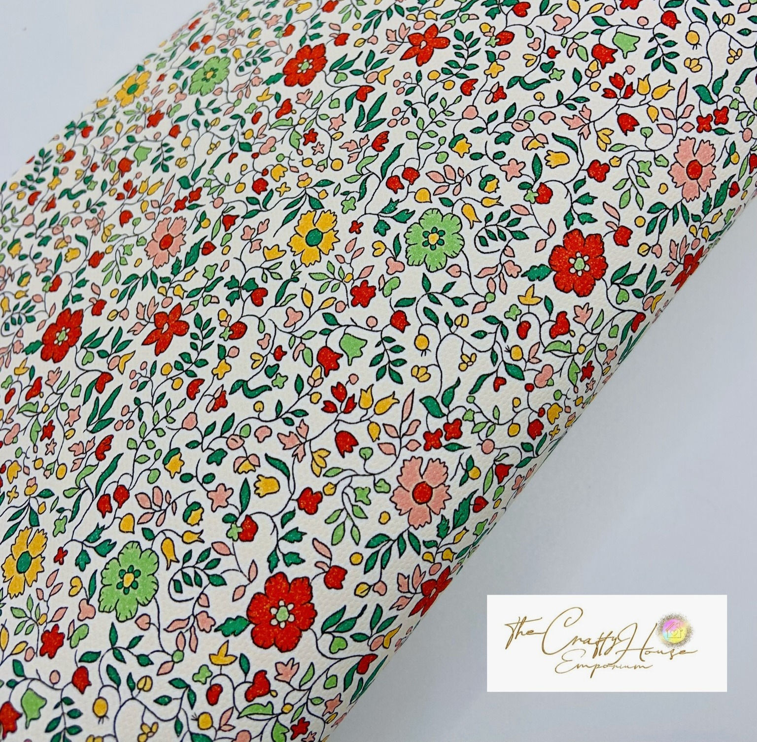 Christmas Prints - festive ditsy floral