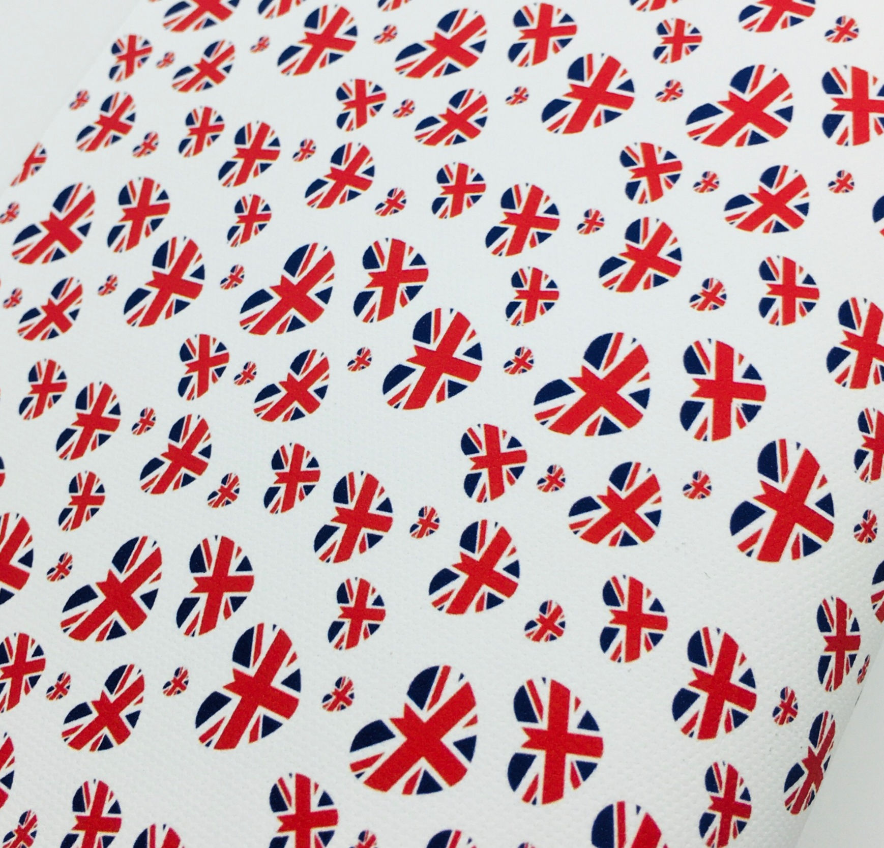 Union Jack Heart Print